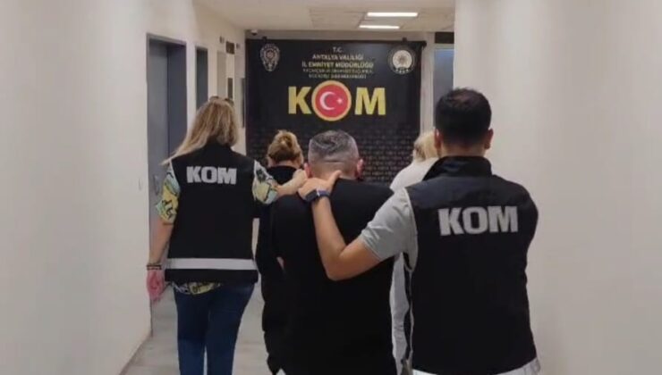 Antalya’da tefecilik operasyonu: 5 şahıs tutuklandı