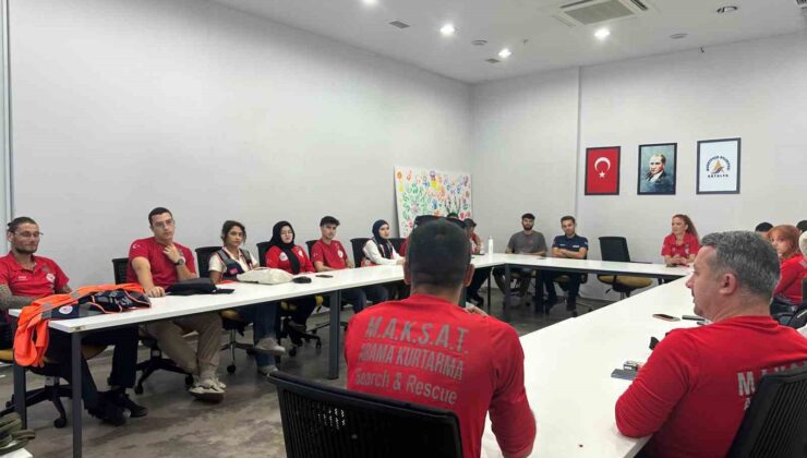 ASSİM’de arama kurtarma eğitimi verildi