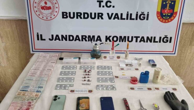 Burdur’da uyuşturucu operasyonlarında 9 şüpheli tutuklandı