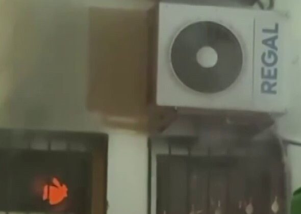 Düğünde atılan havai fişek okulda yangına neden oldu