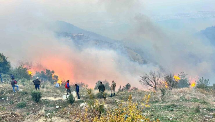 Evlere sıçrayan yangına müdahale için çevre illerden destek istendi