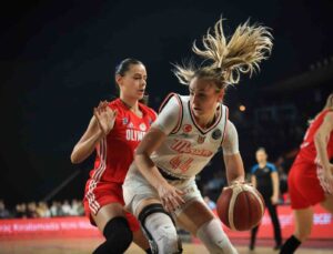 FIBA Kadınlar Euroleague: ÇBK Mersin: 87 – Olympiakos: 58