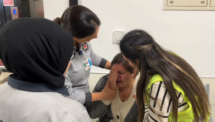 Hastanedeki yangın tatbikatında rolüne kendini kaptırdı, kriz yönetimini sınadı