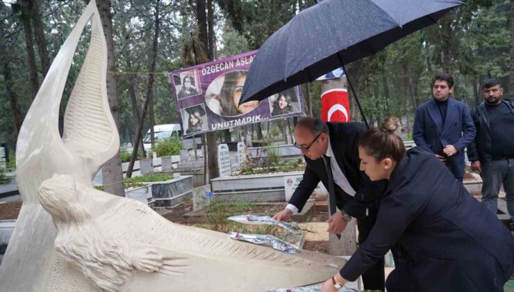 Kadına şiddetin simgesi Özgecan Aslan unutulmadı
