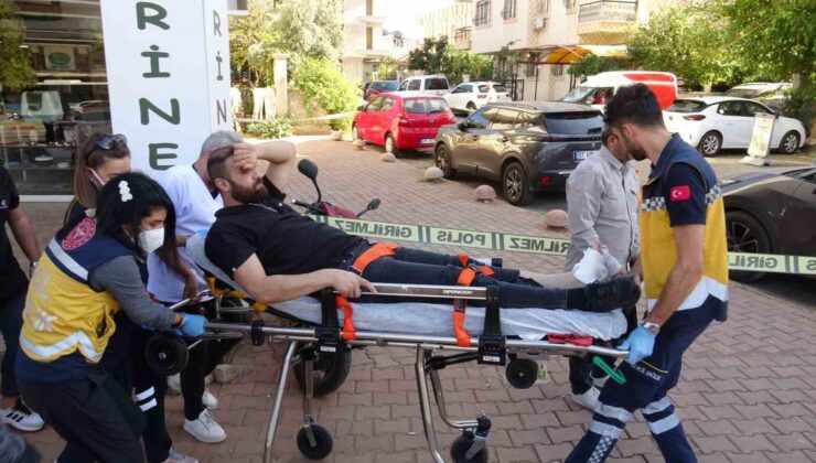 Kavgayı ayırmak isteyen gence “Sen niye karışıyorsun” kurşunu