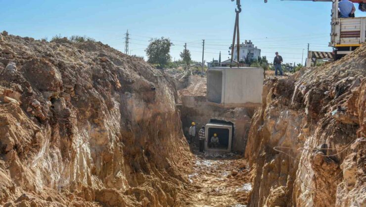 Kepez Belediyesi’nden sel tehdidine karşı altyapı hamlesi