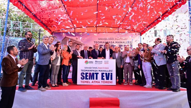 Kepez’de 38 proje için ilk kazma vuruldu