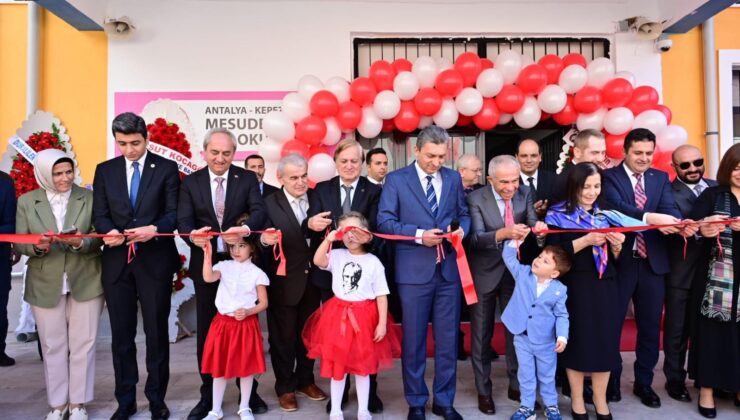 Kepez’e bir eğitim yuvası daha