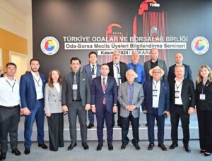 MATSO yönetimi ve meclis üyeleri TOBB seminerine katıldı