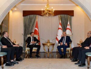 Mersin GİAD yönetimi Cumhurbaşkanı Ersin Tatar ile görüştü