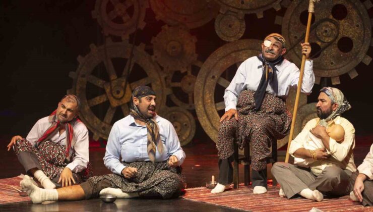 Mersin Şehir Tiyatrosu ’Misafir’ oyununu sahneledi