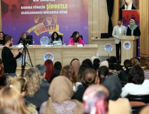 Mersin’de ’Sözümüz bitmedi, şiddeti durduracağız’ paneli