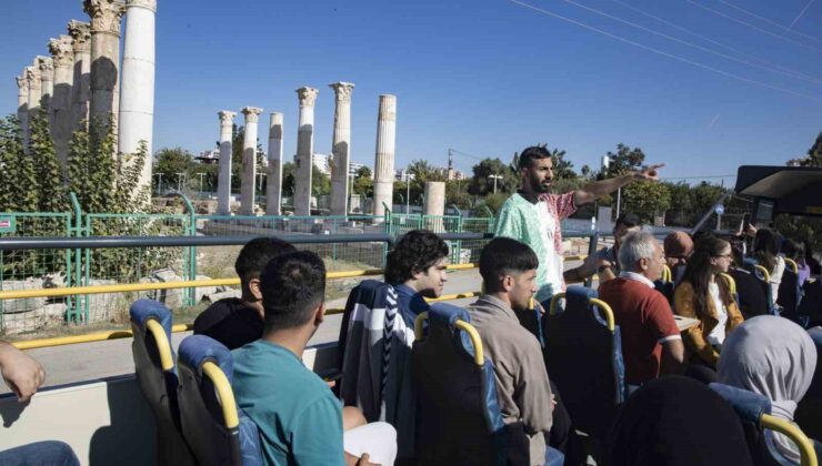 Mersin’de üniversite öğrencileri için kent tanıtım turu düzenleniyor