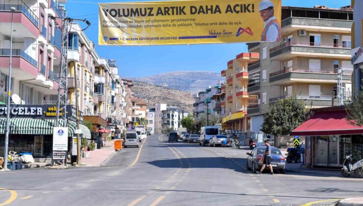 Mut’un yolları yenilendi