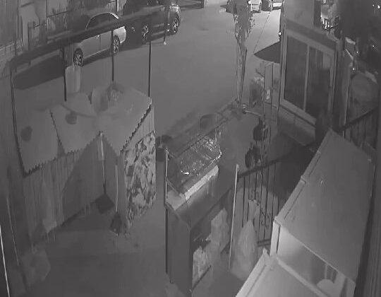 Park halindeki 13 aracın dikiz aynasını kırdı