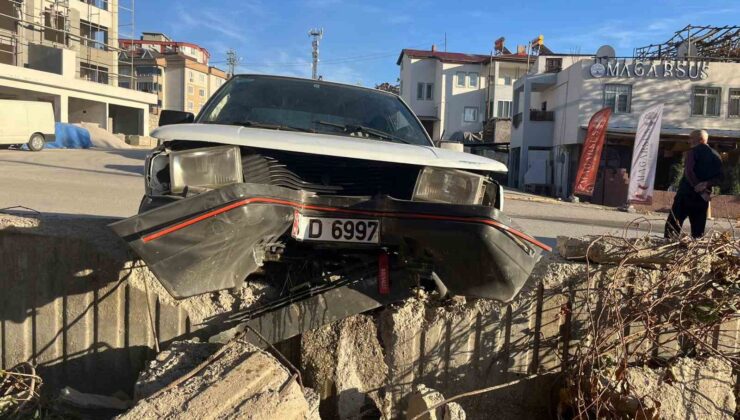 Polisin ’dur’ ihtarına uymayarak kaçan sürücü kaza yapınca yakalandı