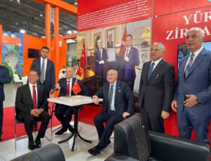 Tarım fuarında birçok ürün ziyaretçilere tanıtıldı