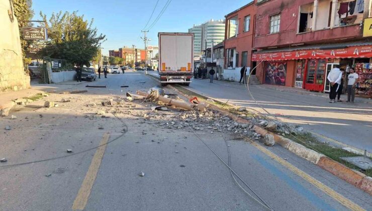 Tarsus’ta trafik kazası: 1 yaralı