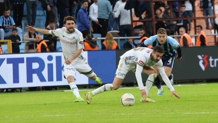 Trendyol Süper Lig: Adana Demirspor: 0 – Konyaspor: 1 (Maç sonucu)