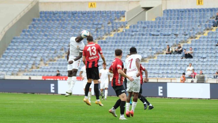 Trendyol Süper Lig: Hatayspor: 2 – Gaziantep FK: 1 (İlk yarı)