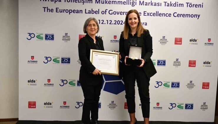 Adana Büyükşehir Belediyesi, Avrupa Yönetişim Mükemmelliği Markası Ödülü’ne layık görüldü.