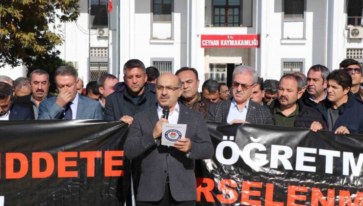 Adana’da öğrenciyi uyaran okul müdürü veli tarafından darp edildi