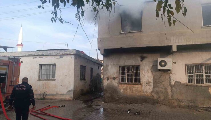 Adana’da şarja takılı tablet bir evi kullanılamaz hale getirdi