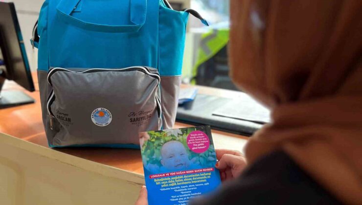 Akdeniz Belediyesinden annelere yeni doğan paketi