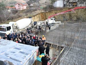 Aksu’da 10 yataklı devlet hastanesinin temeli atıldı