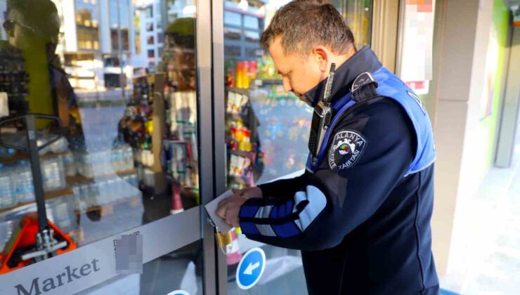 Alanya’da tarihi geçmiş ürün satan 3 zincir market mühürlendi