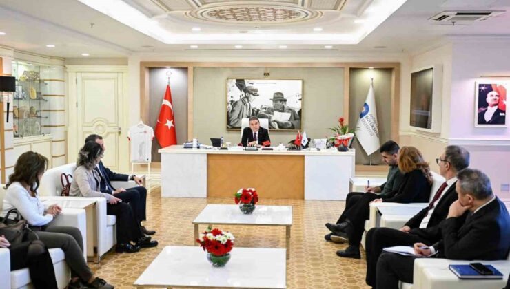 Antalya pilot il seçildi, Başkan Böcek, Dünya Bankası heyetiyle görüştü