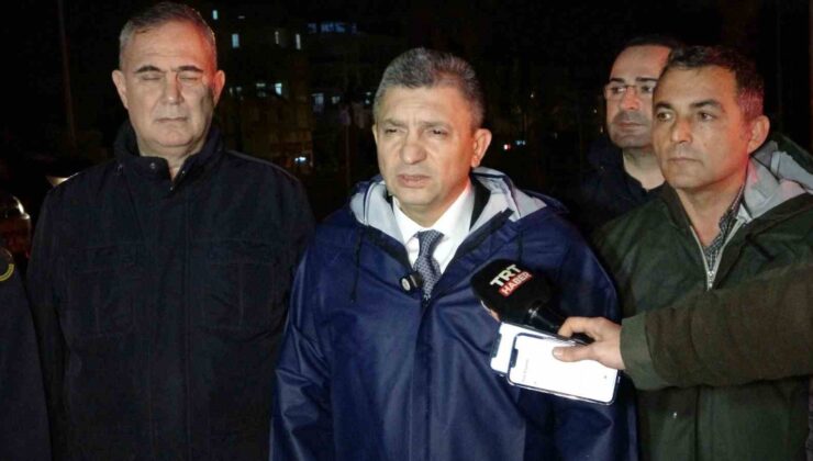 Antalya Valisi Şahin: “5 saatte 106 kilogramlık büyük yağış aldık”