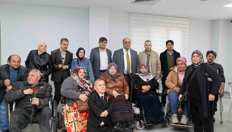 Başkan Akpınar, engellilerle buluştu