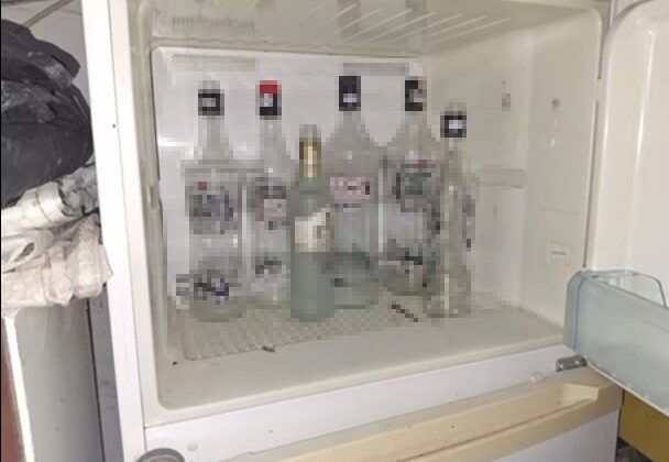 Burdur’da yılbaşı öncesi 333 litre kaçak içki ele geçirildi