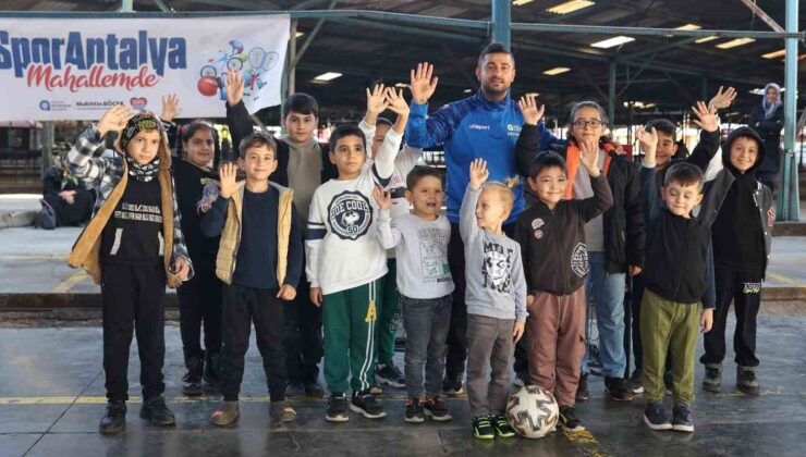 Dokuma’da çocuk ve gençler sporla buluştu