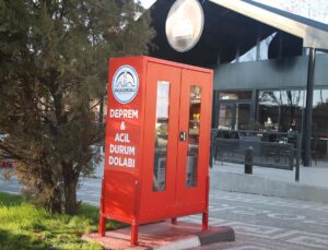 Dulkadiroğlu’nda acil durum dolapları