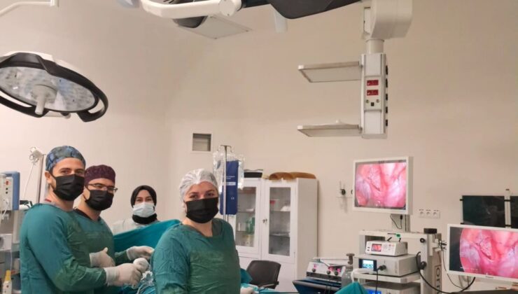 Elmalı’da ilk defa kapalı yöntemle kolon kanseri ameliyatı yapıldı
