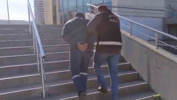 Hapis cezası ile aranan şahıs Arsuz’da yakalandı