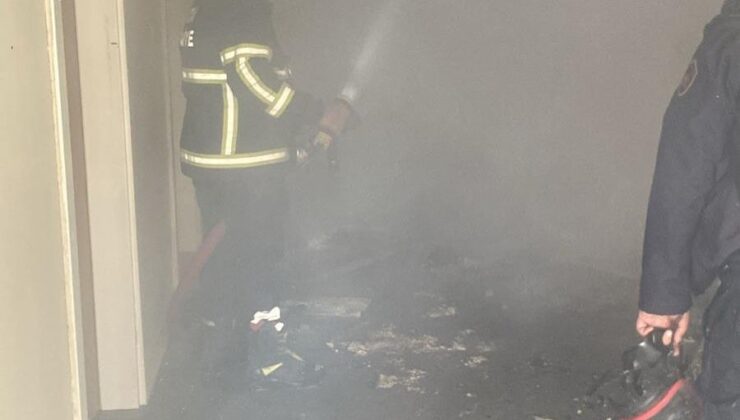 Hassa’da kuran kursunda korkutan yangın