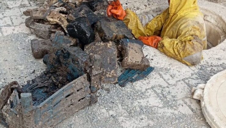 Hatay’da atık su ve yağmur suyu hatlarından çıkmayan kalmadı