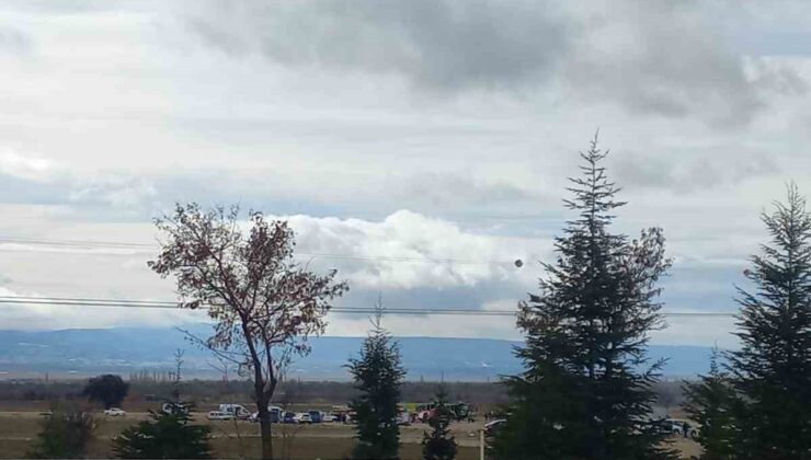 Isparta’da askeri helikopter düştü