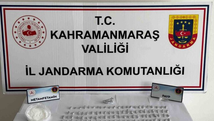 Kahramanmaraş’ta jandarmadan kaçan araçta uyuşturucu çıktı