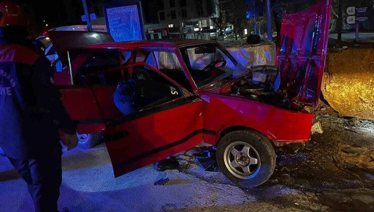 Kahramanmaraş’ta trafik kazası: 2 yaralı