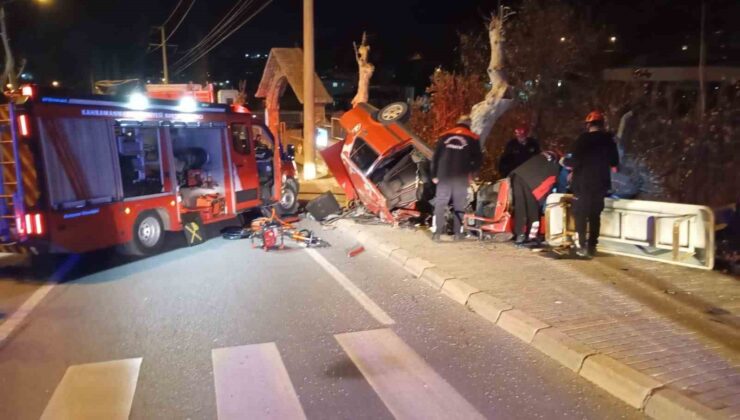 Kahramanmaraş’ta trafik kazası: 2 yaralı
