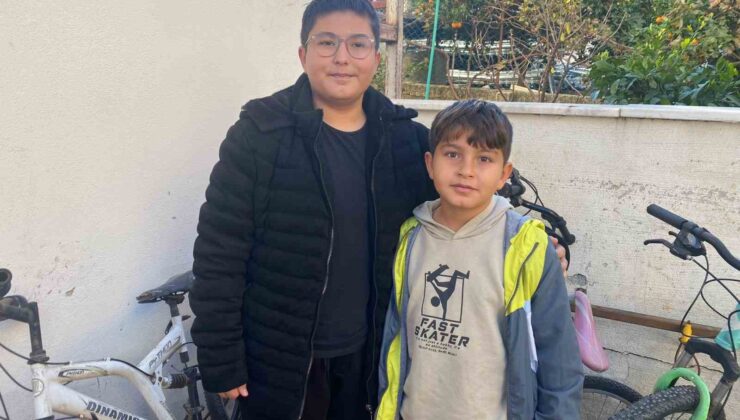 Kardeşinin çalınan bisikleti, 13 yaşındaki çocuğu dedektif yaptı
