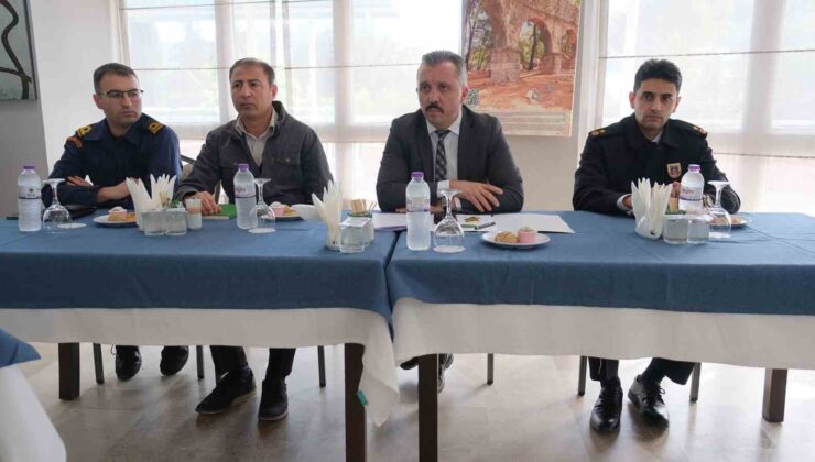 Kemer’de afet koordinasyon toplantısı gerçekleştirildi