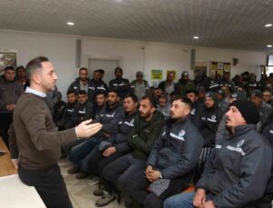 Kepez’de iş güveliği eğitimiyle iş başı