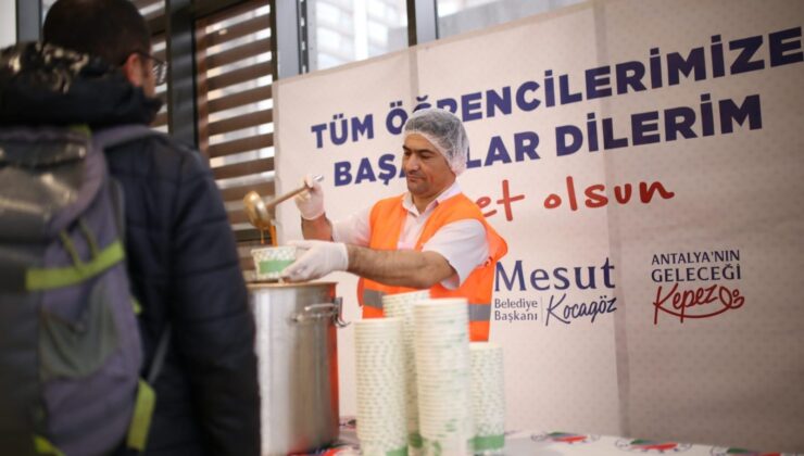 Kepez’den öğrencilere sıcacık destek