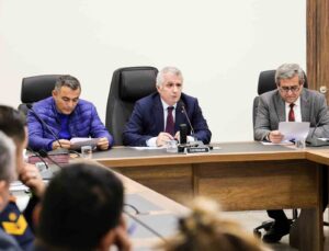 Manavgat’ta Afet ve Acil Durum toplantısı