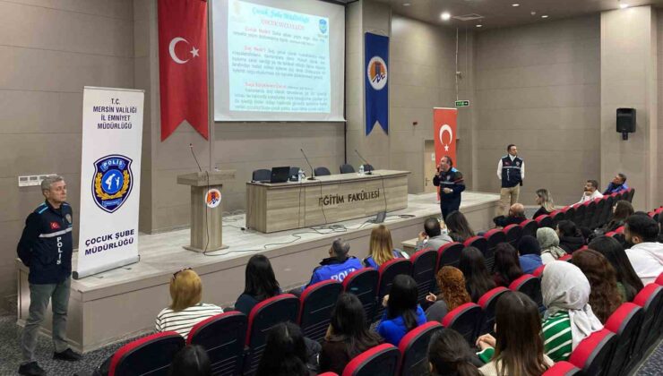 Mersin polisinden akademisyenler ve üniversite öğrencilerine bilgilendirme